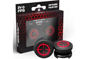 ProFPS Thumbsticks pour Manette PS5/ Manette PS4 - Précision Aimbot pour Accessoire Gaming sur Playstation 5 / Playstation 4 - Accessoire PS5 Comfort Grip - PS5 Accessoire / PS4 pour l'Esport