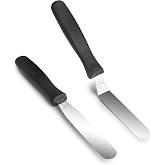 Lacor 60493 &ndash; Set of 2 Mini Spatulas, Stainless Steel, 22, 5 x 11 | In stainless steel, ready for everyday kitchen use; dishw