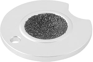 Briny River 1Pc Pool Cue Tip Shaper Aluminum Alloy Shaper Parte di Ricambio Dime Radius Accessori per Stecche da Biliardo Adatto per Punta da Stecca da Biliardo 0,358 Pollici Dime Radius