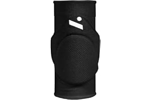 ninesquared - Ginocchiera Sleek Pallavolo Ginocchiere Protettive Traspiranti Elastiche Unisex 1 coppia nero