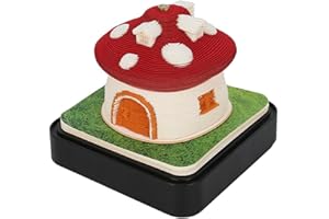 WOKII Calendario de escritorio de 2024, bloc de notas 3D con luces, arte de papel, cerezo japonés, creativo, escultura de templo del cielo, decoración del hogar, regalo, idioma español no garantizado