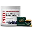 GNC Pro Performance Pure Micronized Creatine Monohydrate with Free Shilajit | 250 gm & 10 gm Shilajit | Instantized | Fuels Muscles | Increase Muscle Mass | Rapid Absorption | Lab Tested | Blueberry