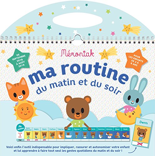 ❃Télécharger❃ Ma routine du matin et du soir Mémoniak 2018-2019 PDF Ebook En Ligne