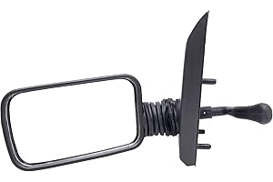 BSSTORE Specchietto Retrovisore per Panda dal 1986 al 2003 (141, 141A) Completo con Specchio e Regolazione Manuale (Sinistro - Lato Conducente)