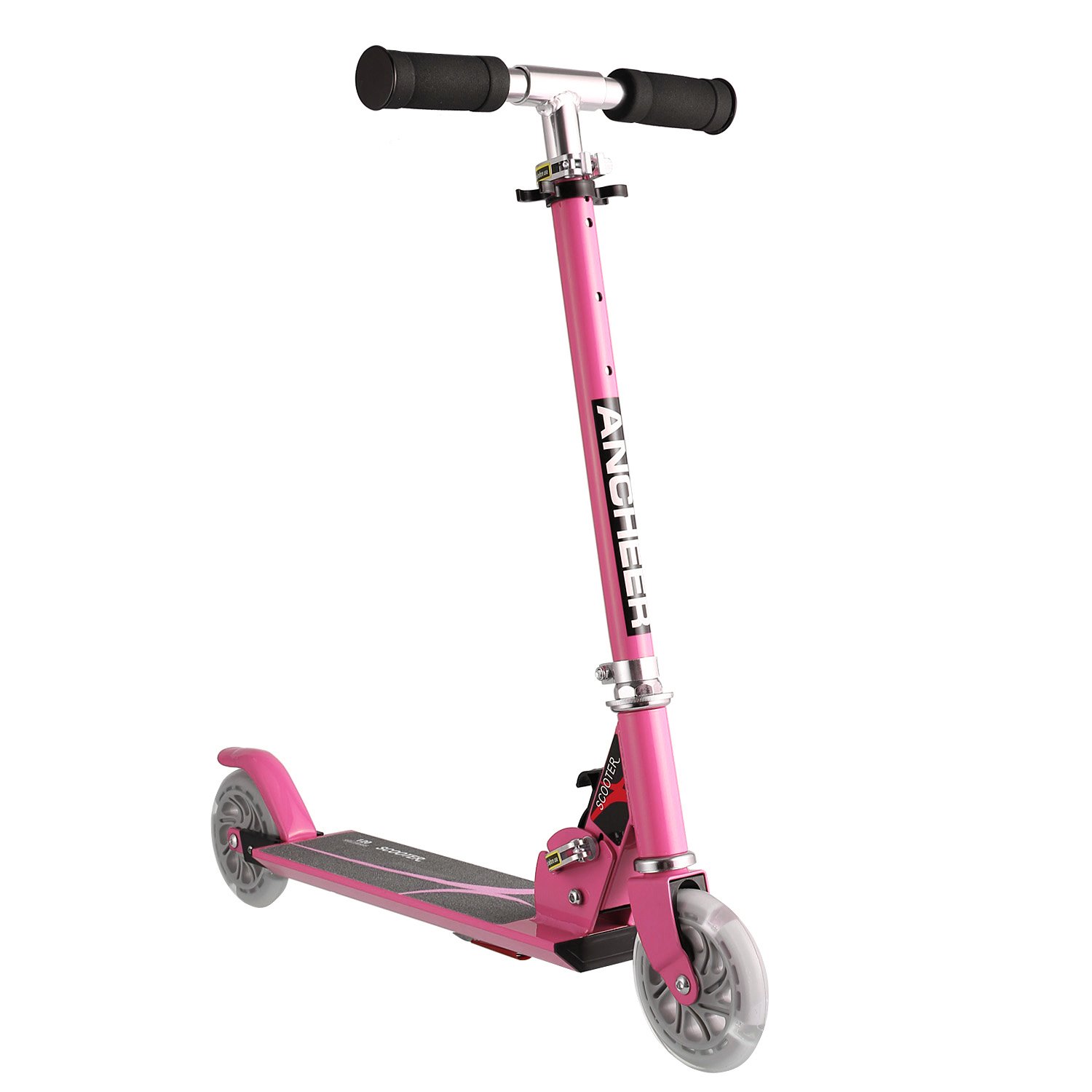 Ancheer Enfants Pliable et Réglable Hauteur 2 Roues