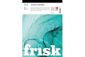 Frisk 23185004 Yupo Paper Pad A4 85gsm, White