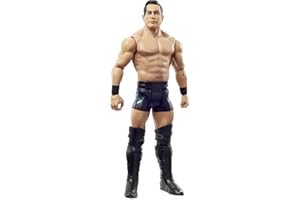 MATTEL WWE figurine articulée de catch, Jake Atlas en tenue de combat, jouet pour enfant, GTG54