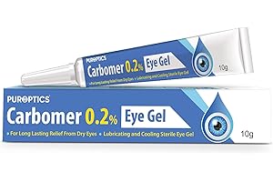 PUROPTICS Intensive Carbomer Dry Eye Gel | Corneal Gel & Eye Lubricant | Eye Gel for Dry Eyes| Relief Against Irritated and Sore Eyes