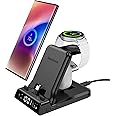 SwanScout 25W USB-C Fast Charging Station for Samsung, 3 in 1 Charger Stand for Galaxy Watch Ultra/7/6/5/4/3, for S25/S24/S23/S22/S21, SwanScout 701S