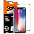 Spigen Full Coverage Tempered Glass Screen Protector for iPhone 11 Pro and iPhone XS and iPhone X - 1 Pack