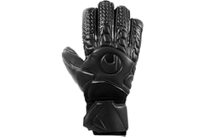 Uhlsport Comfort ABSOLUTGRIP Gants de gardien de but Mixte Adulte, Noir