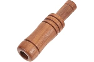 Kisangel Outdoor Hunting Whistle Hunting Vocal Whistle Wooden Pheasant Whistle for Hunters Camping Caller Tool