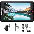 osee T7 7inch Upgraded Version 3000 Nits Ultra Bright Daylight Viewable FHD DSLR Camera Field Monitor 3D LUT HDR 4K HDMI Input & Output Including Ball Head Power Adaptor and D-tap Cable