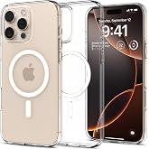 Spigen Apple iPhone 16 Pro ile Uyumlu ince MagSafe Kılıf Liquid Crystal Sararmaya Dayanıklı DuraClear&trade; Hava Kanalı Teknolojis