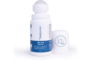 Be Bodywise 20% Urea Foot Cream Roll On | Repairs Dry & Cracked Heels | 2% Lactic Acid, Olive Oil & Vitamin E I Exfoliates & Softens Skin I Hydrates & Moisturises INo Irritation IAll Skin TypesI 50 ml