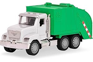 DRIVEN by Battat - Camion de recyclage pour enfants - Véhicule de travail jouet - Lumières et sons - Pièces mobiles - 3 ans et +