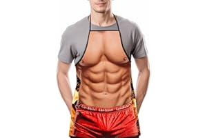 KUMSODE Grembiule Barbecue Uomo, Grembiule Sexy Da Cucina, Grembiule Da Cucina, Grembiule Da Barbecue 3D, Idea Regalo Per Uomini, Fidanzati Bbq, Regalo di San Valentino