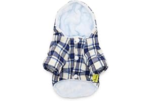 DroolingDog Soft Puppy Fleece Sweatshirt Warm Dog Clothes Small Dogs Hoodies