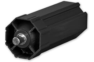 Roller capsule, octagonal roller shutter shaft SW 60, external axle pin 12 mm, from EVEROXX®