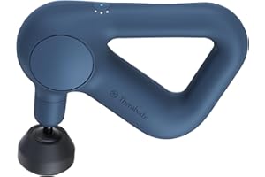 Theragun Relief Handheld Percussion Massage Gun - Easy-to-Use, Comfortable & Light Personal Massager for Every Day Pain Relief Massage Therapy in Neck, Back, Leg, Shoulder and Body (Navy)