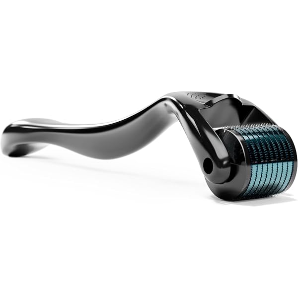 Olakin Derma-Roller 0,5 Mm – Mikronadel-Roller Für Zuhause | Gegen Falten, Aknenarben & Für Haarwachstum | Professionelles Microneedling
