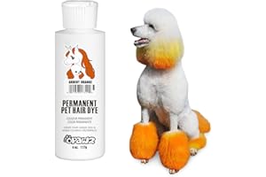 Opawz Permanent Dog Hair Dye, Pet Hair Dye Safely Used by Grooming Salons for a Decade, Pet Safe Dye Lasts Over 20 Washes, Bright Color for Dogs and Horses (Ardent Orange)