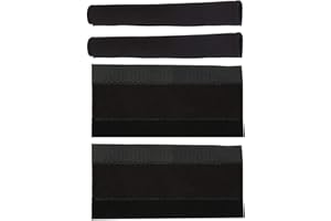OHYER 2 Pair Protecteurs de Cadre de Vélo Protecteur de Base de Vélo Protège-Base Chainstay Couverture de Protection de Cadre pour Vélo Wrap pour Empêche Le Vélo de Se Rayer et de Rouiller (Noir)