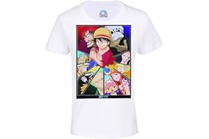 FRENCH UNICORN T-Shirt Enfant Mixte One Piece New Generation Pirates Manga Anime