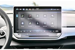 GAFAT [2 sztuki] Folia ochronna do nawigacji VW Passat B9 Variant 2024 2025 12,9", folia ochronna na wyświetlacz nano do Pasat B9 od roku prod. 2024-12,9" TouchScreen, 6H odporna na zarysowania