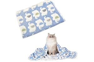 GYCAQAC 1 Pièces Couverture pour Chien et Chat, Couverture pour Animaux, Plaids pour Chiots, Protecteur de Meubles, Lavable, Réversible, Résistant aux Rayures, pour Chiens Moyens et Grands et Chats