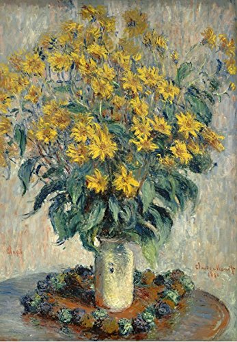Preisvergleich Produktbild Puzzle 100 Teile - Claude Monet - Jerusalem Artischocke Blumen, 1880