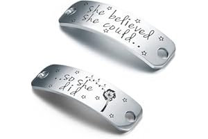 NIMTEVE Runner Gifts She Believed She Could So She Did Shoes Lace For Women Inspirational Gifts For Girls