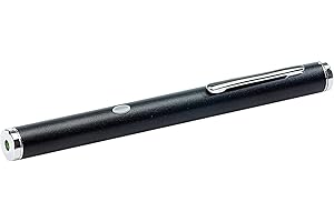 GeneralKeys Laserstift: Hightech-Laserpointer mit grünem Festkörper-Laser (Laserpointer klein, Laser klein, Tageslicht)