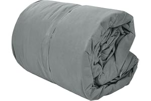 vidaXL Caravan Cover Grey L