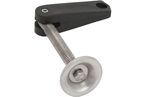 KEENSO Poignée de Clip de Tableau Arrière, Vis de Poignée de Serrage de Miroir de Moteur Hors-bord 6E0 43118 00 pour Moteur 2 Temps