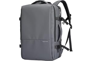 MARK RYDEN Plecak biznesowy 30-45 l, rozszerzona torba na ramię, wielofunkcyjny plecak na mokro i sucho, pasuje do torby komputerowej o przekątnej ekranu 17,3"