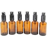 Yizhao，30ml (1oz) Bernstein Glas Spray Flaschen mit feinen Nebel Spray für ätherische Öle，Duftölprobe, Aromatherapie, chemisc