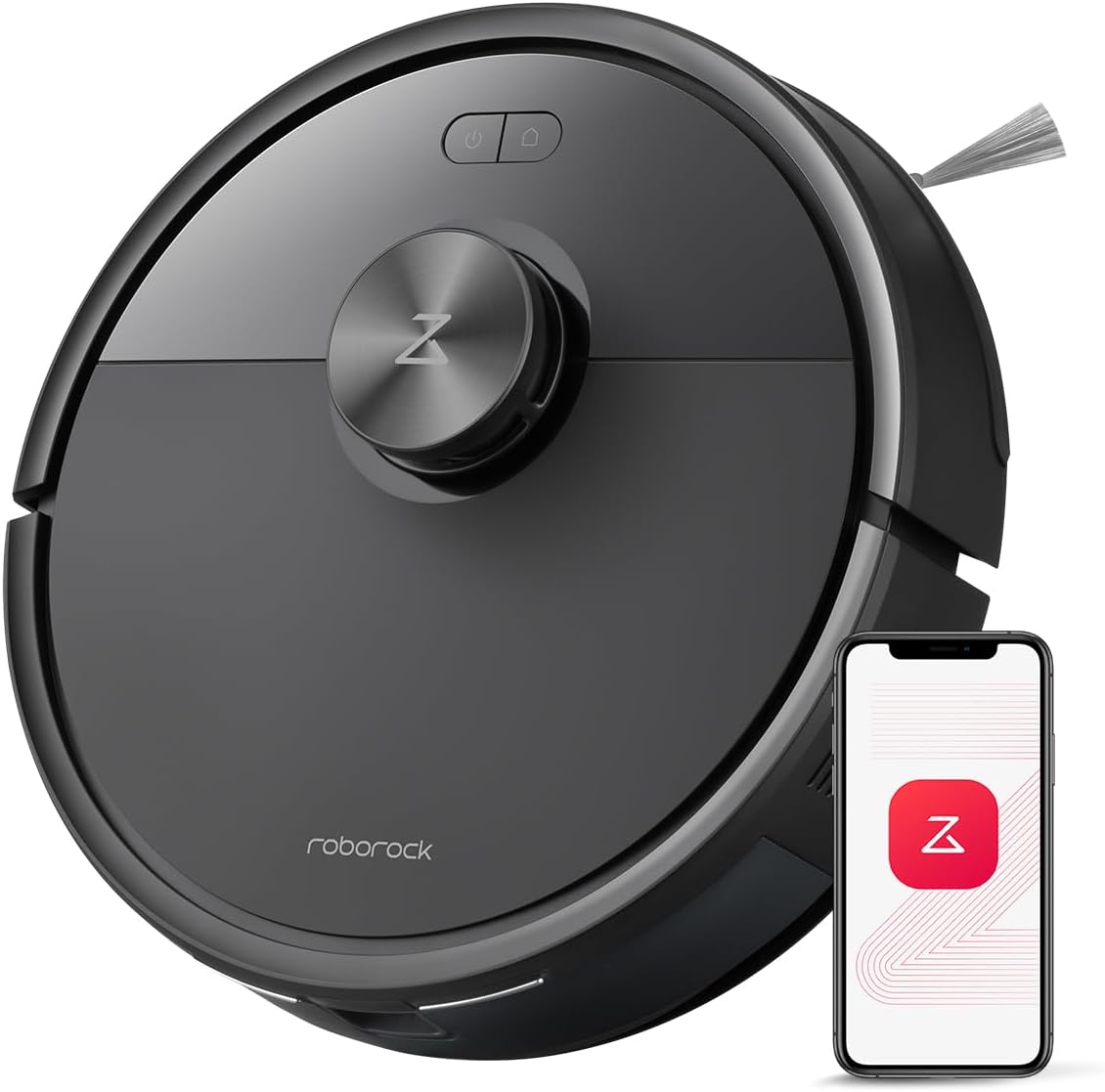 roborock Q7 M5 Robot Vacuum Cleaner with Mop, 10,000Pa HyperForce Suction, Dual Anti-Tangle System, PreciSense LiDAR Navigation, APP-Controlled Mopping, Ideal for Pet Hair and Hard Floors