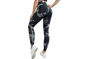 Olasfa Leggins Sportivi Donna Push Up Vita Alta Pantacollant Scrunch Pantaloni Dimagranti Anticellulite Palestra Fitness Senza Cuciture per Yoga Palestra Jogging