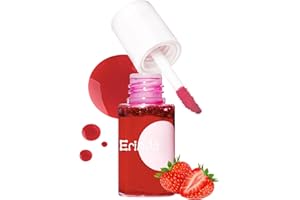 ‎ERINDE Erinde Lip Tint Stain Makeup,Korean Lip Tint,Lip Stain Tint Waterproof Makeup,Mini Liquide Lipstick,Non-sticky & Long Lasting #02 STRAWBERRY