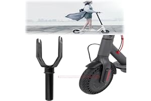 minifinker Fourche Avant De Scooter, PièCe De Rechange De Fourche Avant en Alliage D'Aluminium, pour Accessoire De Scooter éLectrique Mijia M365, Noir