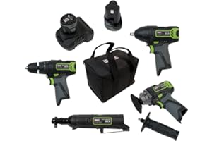 Sealey 4 x 10.8V SV10.8 Series Cordless Combo Kit - 2 Batteries CP108VCOMBO1