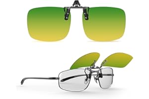 Goiteia Clip polarisé sur les lunettes de soleil sur degré Lunettes hommes femmes