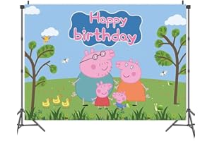 SFODTN Photography Backdrops Birthday Decoration Backdrops Photography Backdrops Children Birthday Party Banner Baby Shower Supplies Photo Background Dessert Cake Table Decor 5X3FT（B）