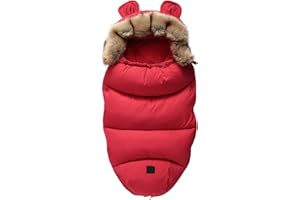 MSUITABLE Sacchi Termici Passeggini Universale Sacco A Pelo per Passeggino Impermeabile e Antivento Adatto per Passeggini, Carrozzine, Seggiolini Auto, Culla