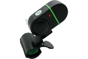 ONOGAL Alarma Detector Avisador de Picada Pez para Caña de Pescar con Luz Sonido 2318