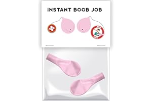JOKEZEN Funny Joke Gifts- For her- Christmas Day Gifts- Gag Gifts- Rude Hilarious Joke Presents for Men & Women - Novelty Gifts for Birthday, Great for Stocking Filler (Instant Boob Job)- Christmas
