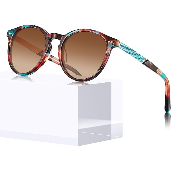 Carfia Polarized Sunglasses for Women UV Protection Acetate  display picture 3