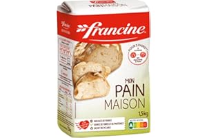 Francine Mon Pain Maison Source de Fibres et de Protéines 1,5Kg (lot de 6)