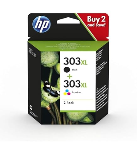 Set Inchiostri HP 303 Originali – Nero E Tricolore, Multipack Per Stampanti HP